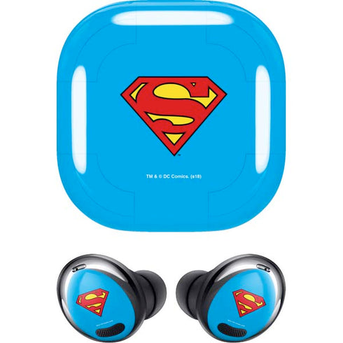 DC Comics Superman Official Logo Galaxy Buds Pro Skin