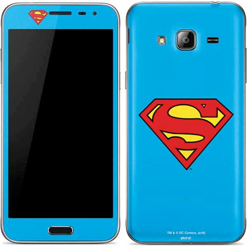 DC Comics Superman Official Logo Galaxy J3 Skin