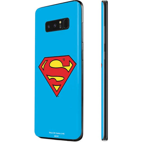 DC Comics Superman Official Logo Galaxy Note 8 Skin