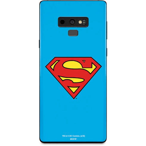 DC Comics Superman Official Logo Galaxy Note 9 Skin