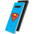 DC Comics Superman Official Logo Galaxy S10 Plus Skin