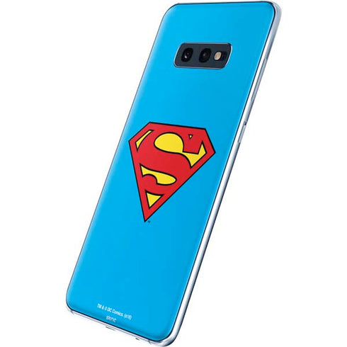 DC Comics Superman Official Logo Galaxy S10e Skin