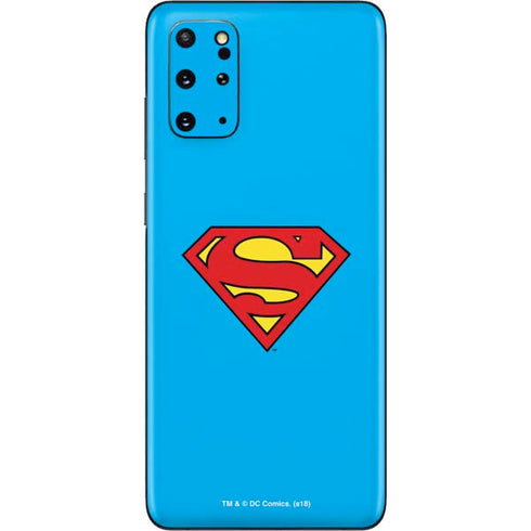 DC Comics Superman Official Logo Galaxy S20 Plus Skin