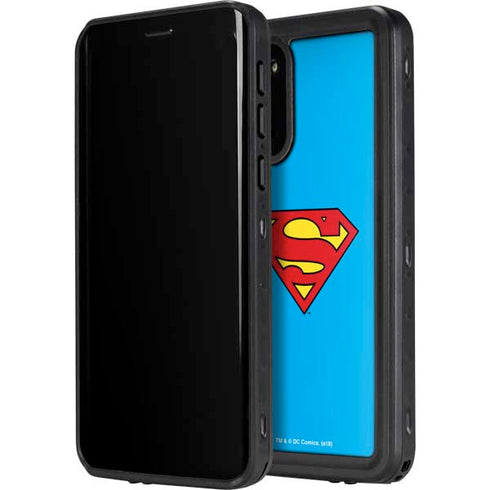 DC Comics Superman Official Logo Galaxy S20 Plus Waterproof Case