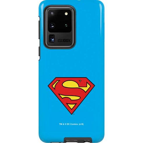 DC Comics Superman Official Logo Galaxy S20 Ultra 5G Pro Case