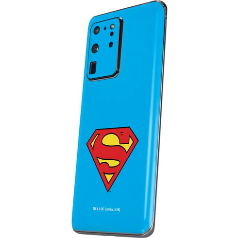 DC Comics Superman Official Logo Galaxy S20 Ultra 5G Skin