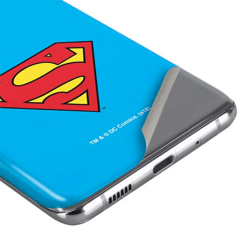 DC Comics Superman Official Logo Galaxy S20 Ultra 5G Skin