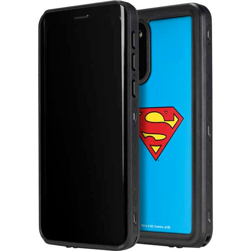 DC Comics Superman Official Logo Galaxy S20 Waterproof Case