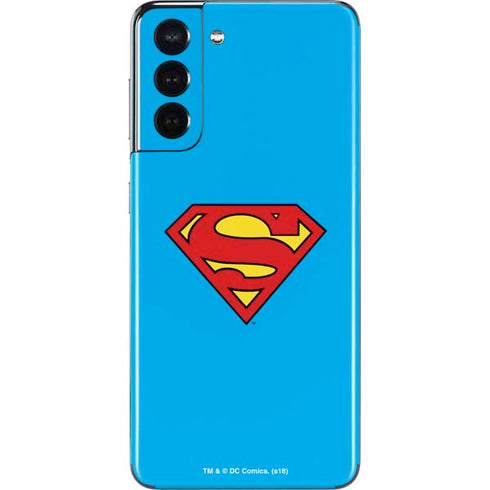 DC Comics Superman Official Logo Galaxy S21 5G Skin