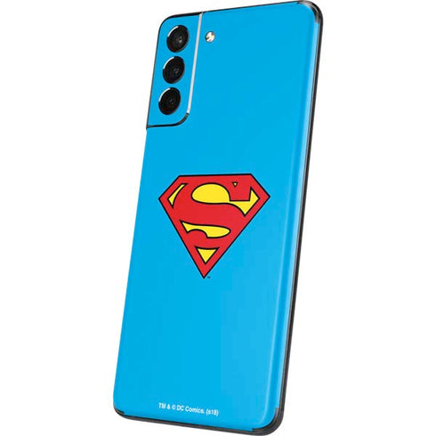 DC Comics Superman Official Logo Galaxy S21 5G Skin