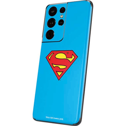 DC Comics Superman Official Logo Galaxy S21 Ultra 5G Skin