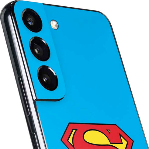 DC Comics Superman Official Logo Galaxy S22 Skin