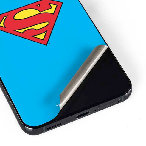 DC Comics Superman Official Logo Galaxy S22 Skin