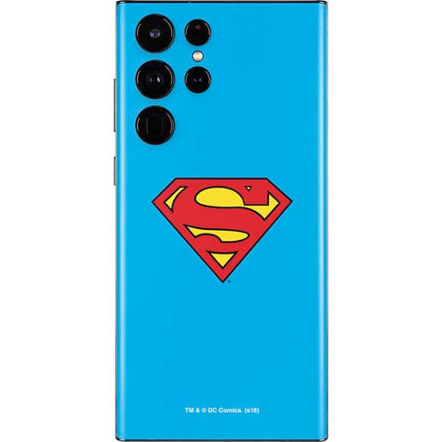 DC Comics Superman Official Logo Galaxy S22 Ultra Skin