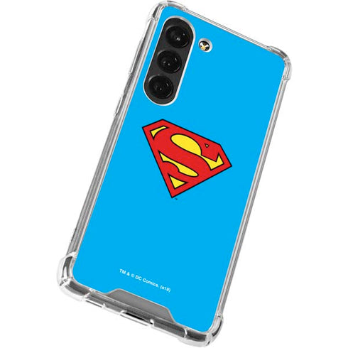 DC Comics Superman Official Logo Galaxy S23 Clear Case