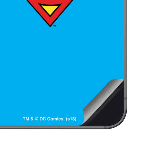 DC Comics Superman Official Logo Galaxy S23 FE Skin