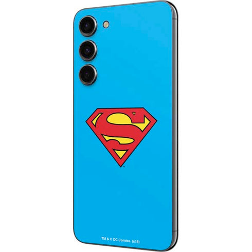 DC Comics Superman Official Logo Galaxy S23 Plus Skin