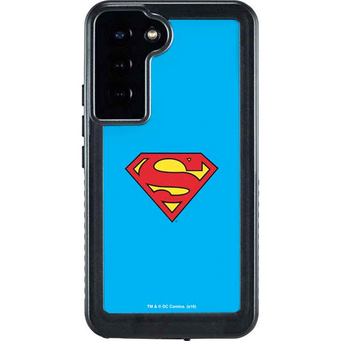 DC Comics Superman Official Logo Galaxy S23 Plus Waterproof Case
