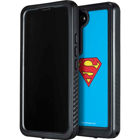 DC Comics Superman Official Logo Galaxy S23 Plus Waterproof Case