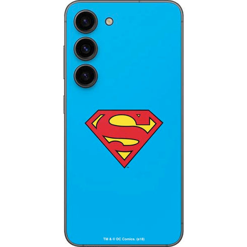 DC Comics Superman Official Logo Galaxy S23 Skin
