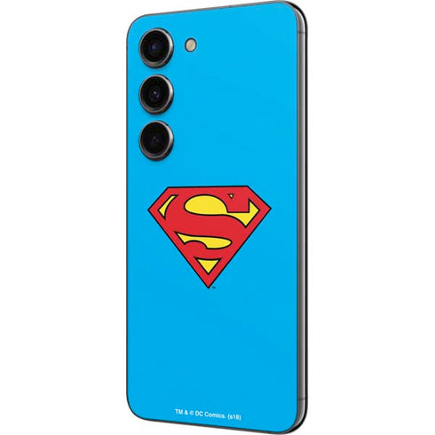 DC Comics Superman Official Logo Galaxy S23 Skin