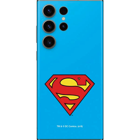 DC Comics Superman Official Logo Galaxy S23 Ultra Skin