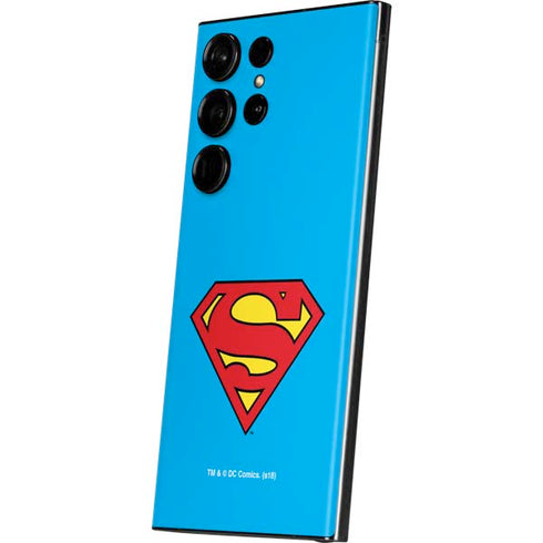 DC Comics Superman Official Logo Galaxy S23 Ultra Skin