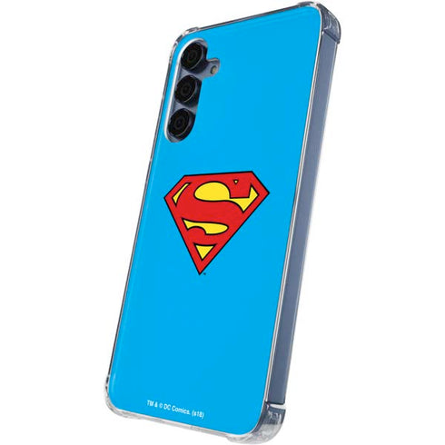 DC Comics Superman Official Logo Galaxy S24 Clear Case