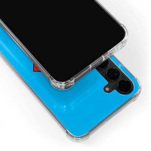 DC Comics Superman Official Logo Galaxy S24 Plus Clear Case