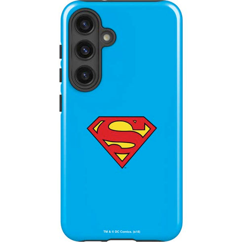DC Comics Superman Official Logo Galaxy S24 Plus Impact Case