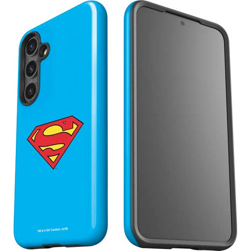 DC Comics Superman Official Logo Galaxy S24 Plus Impact Case