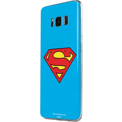 DC Comics Superman Official Logo Galaxy S8 Skin