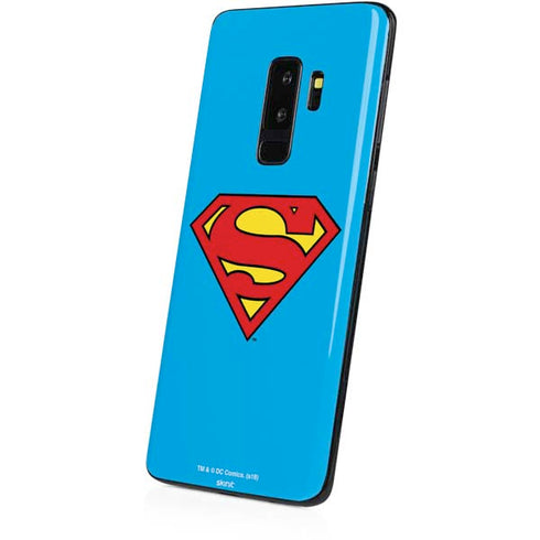 DC Comics Superman Official Logo Galaxy S9 Plus Skin
