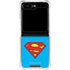 DC Comics Superman Official Logo Galaxy Z Flip5 5G Clear Case
