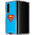 DC Comics Superman Official Logo Galaxy Z Fold4 5G Clear Case
