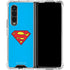 DC Comics Superman Official Logo Galaxy Z Fold4 5G Clear Case