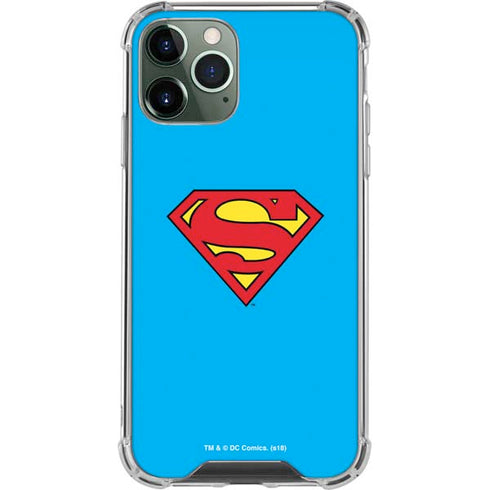 DC Comics Superman Official Logo iPhone 12 Pro Max Clear Case