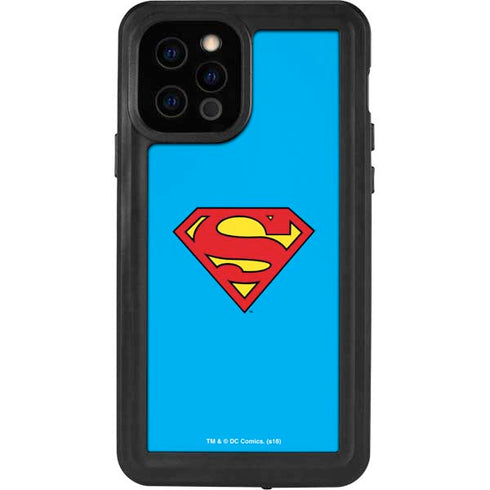 DC Comics Superman Official Logo iPhone 12 Pro Waterproof Case
