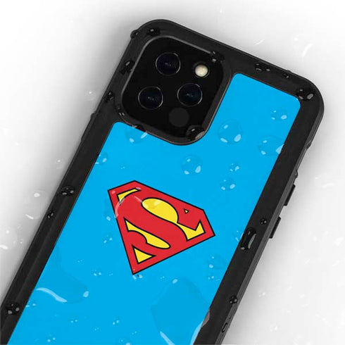 DC Comics Superman Official Logo iPhone 12 Pro Waterproof Case