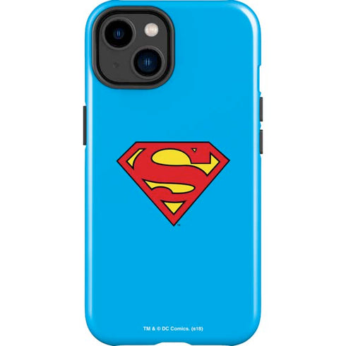 DC Comics Superman Official Logo iPhone 15 Plus Impact Case