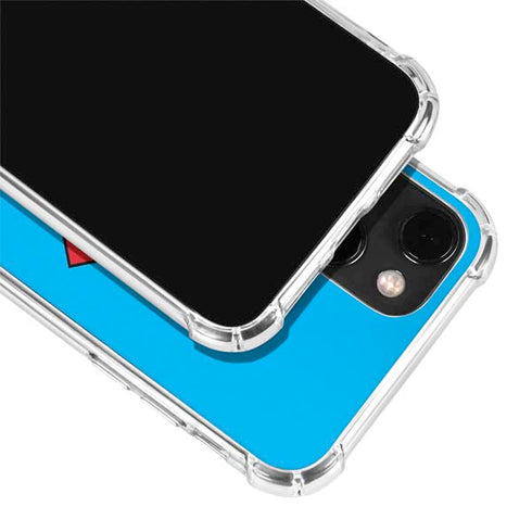 DC Comics Superman Official Logo iPhone 14 Plus Clear Case