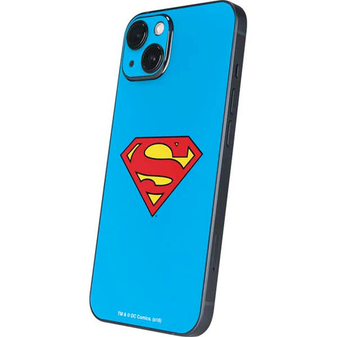 DC Comics Superman Official Logo iPhone 15 Plus Skin