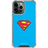 DC Comics Superman Official Logo iPhone 15 Pro Max Clear Case