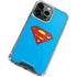 DC Comics Superman Official Logo iPhone 15 Pro Max Clear Case