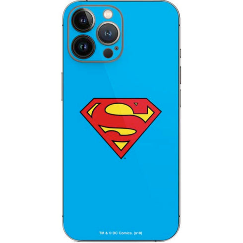 DC Comics Superman Official Logo iPhone 14 Pro Max Skin