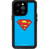DC Comics Superman Official Logo iPhone 14 Pro Waterproof Case