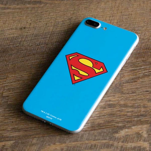 DC Comics Superman Official Logo iPhone 8 Plus Skin