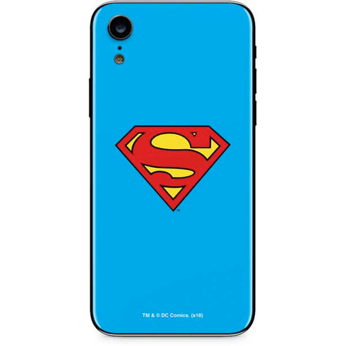 DC Comics Superman Official Logo iPhone XR Skin
