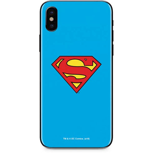 DC Comics Superman Official Logo iPhone XS Max Skin