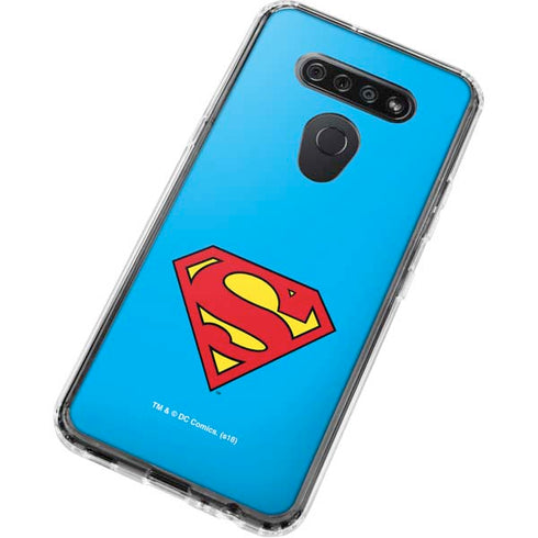 DC Comics Superman Official Logo LG K51/Q51 Clear Case